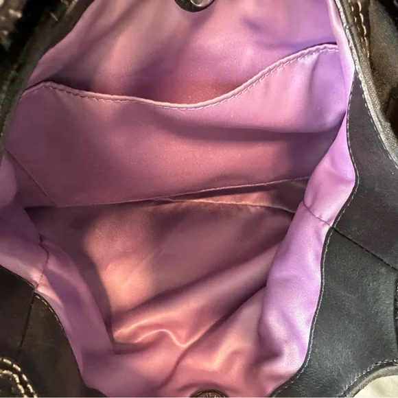 Coach Black Monogram Purse - Picture 8 of 10